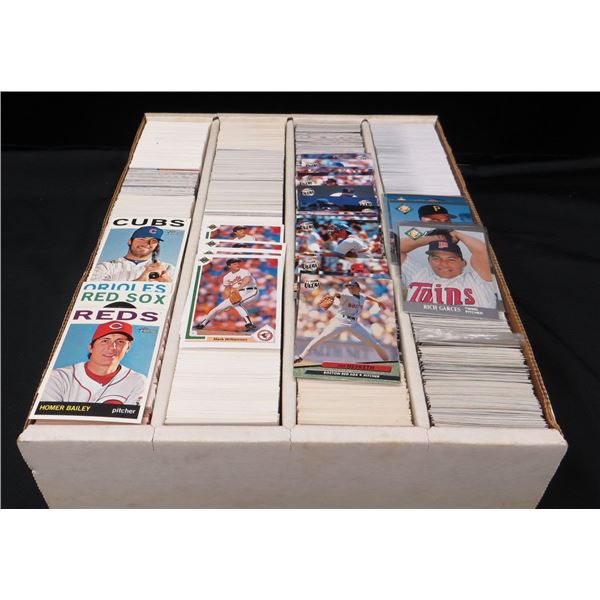 Donated Box of 3200 Count Sports Cards