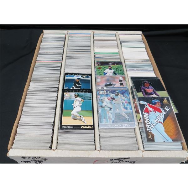 Donated Box of 3200 Count Sports Cards