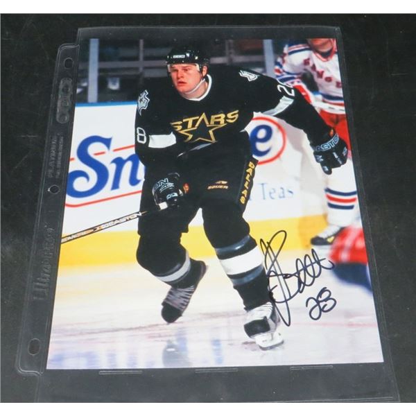 Jason Botterill Dallas Stars 8X10 Autographed Photo