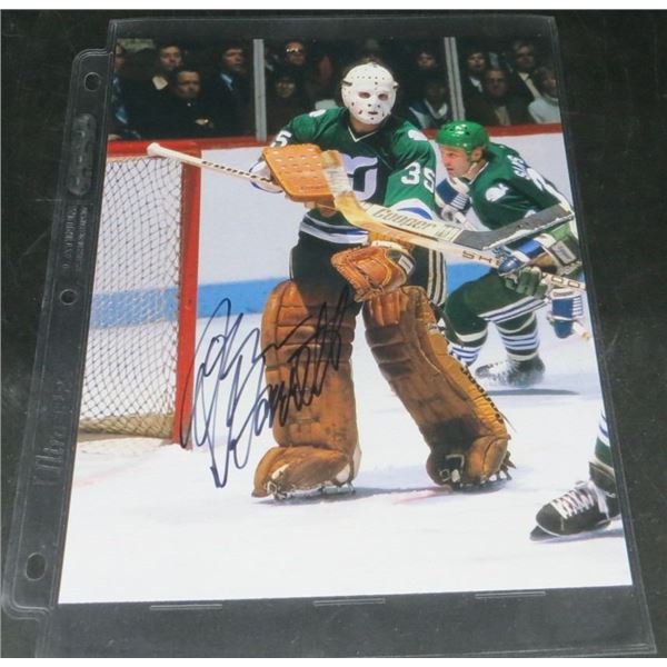 John Garrett Hartford Whalers Autographed 8x10 Photo