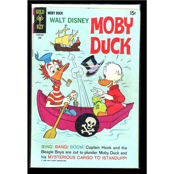 Gold Key Walt Disney Moby Duck #2
