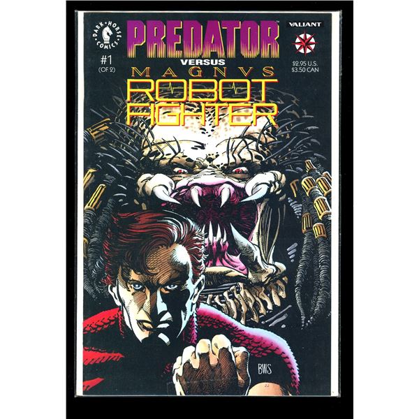 Dark Horse Predator versus Robot Fighter #1