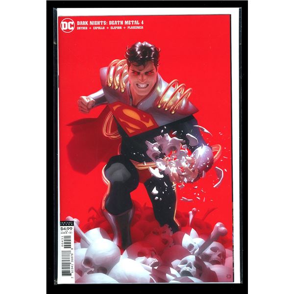 DC Dark Knights Death Metal 4 Super Boy Variant Cover (new never read)