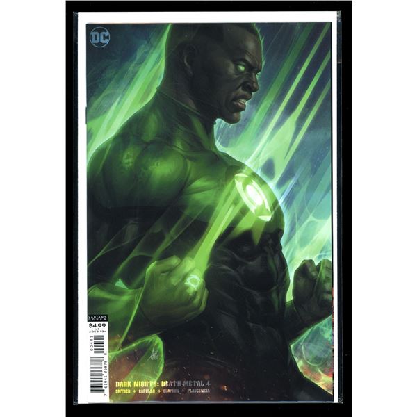 DC Dark Knights Death Metal 4 Green Lantern Variant Cover (new never read)
