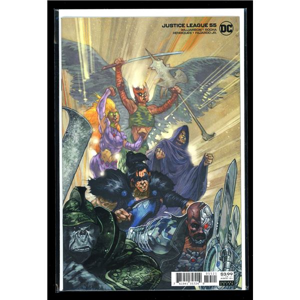DC Justice League #55 Variant Cover (new never read)
