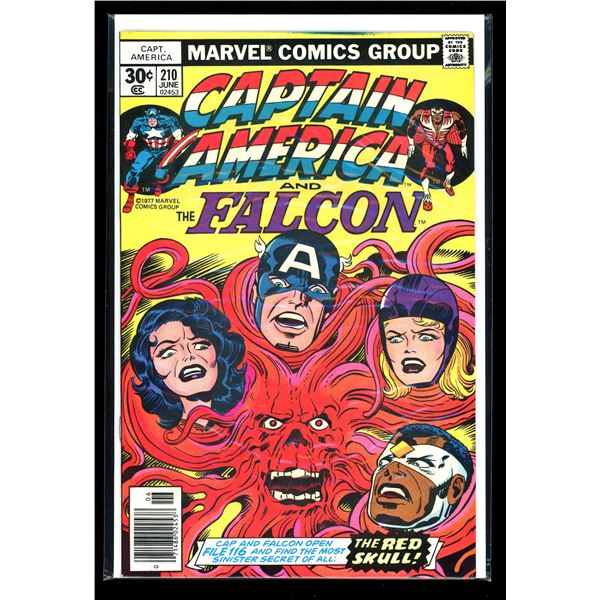 Marvel Captain America and Falcon #210