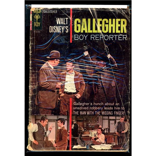 Gold Key Walt Disney's Gallegher Boy Reporter #1