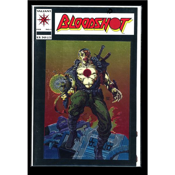 Valiant Bloodshot #1 Chromium Cover