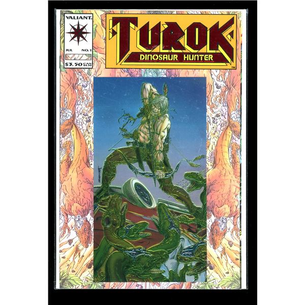 Valiant Turok Dinosaur Hunter #1 Foil Cover