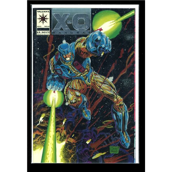 Valiant X-O Manowar #0 Chromium Cover
