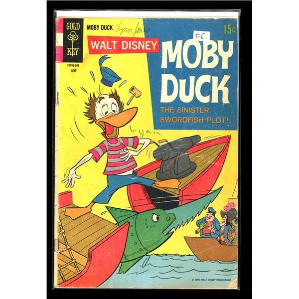 Gold Key Walt Disney Moby Duck #6