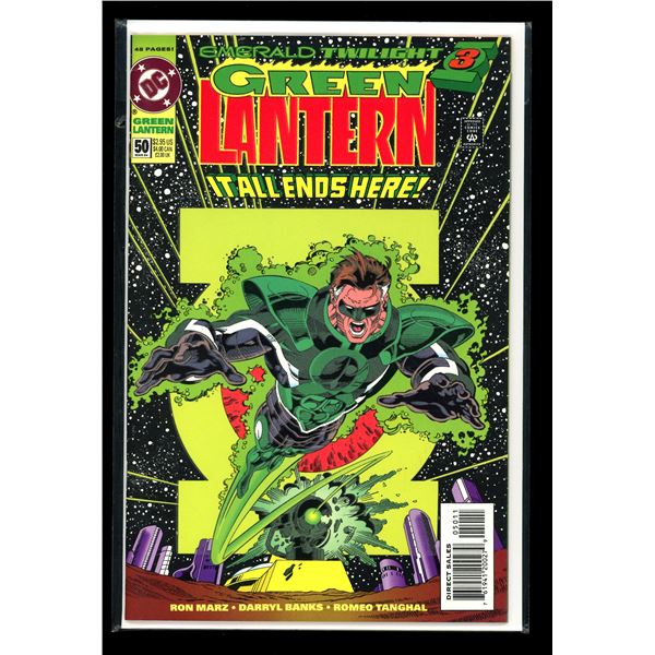 DC Green Lantern It All Ends Here #50 (1st App Parallax)