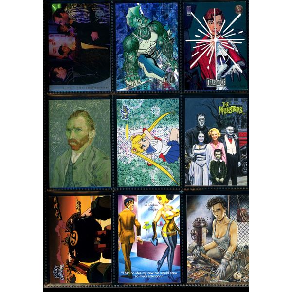 Lot of 9 Various Promo Cards Anime, TV & Movie Collector Cards