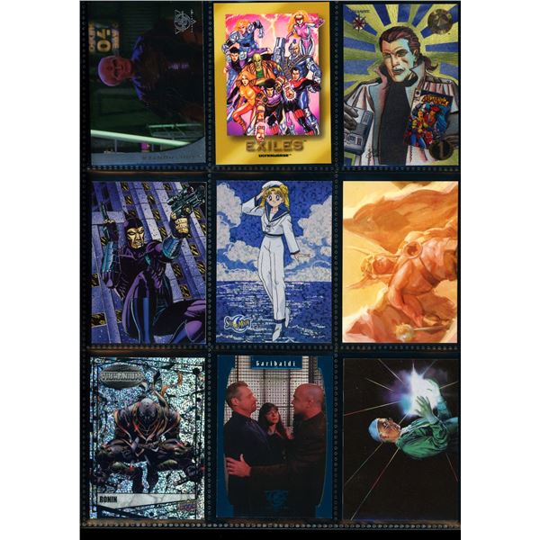 Lot of 9 Various Promo Cards Anime, TV & Movie Collector Cards