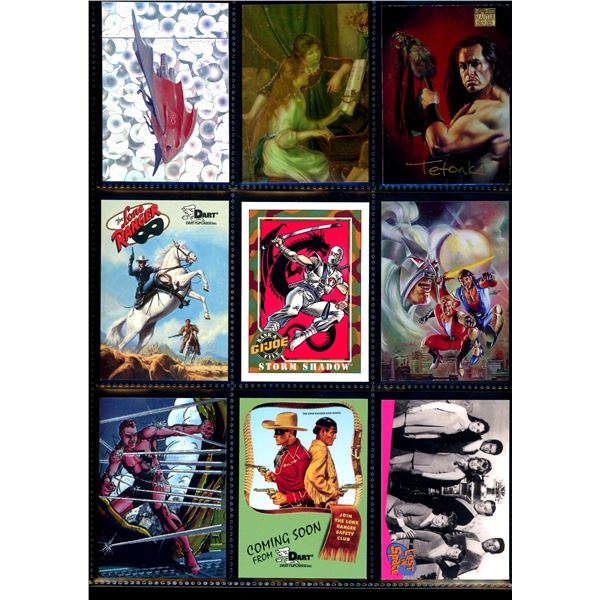 Lot of 9 Various Promo Cards Anime, TV & Movie Collector Cards