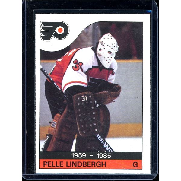1985-86 Topps #110 Pelle Lindbergh Short Printed BV $30