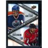 Image 1 : 2023-24 Upper Deck Tim Hortons Greatest Duos Bounded by Honour Wayne Gretzky/Alex Ovechkin BV $120
