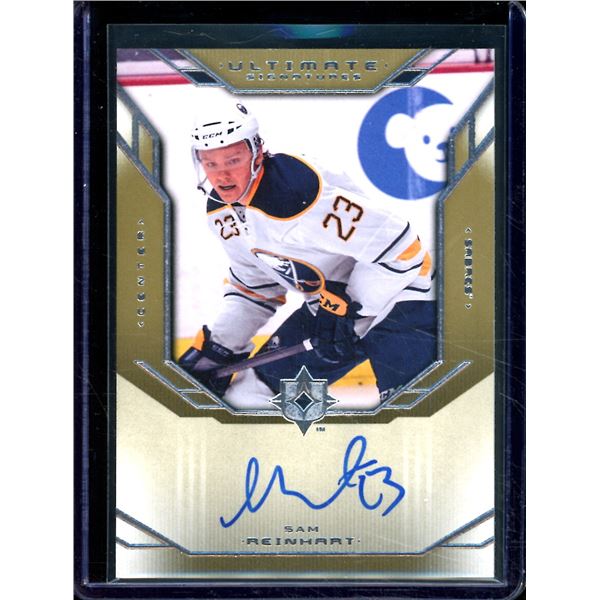 2014-15 Ultimate Collection '04-05 Retro Ultimate Signatures #RUSSR Sam Reinhart BV $85