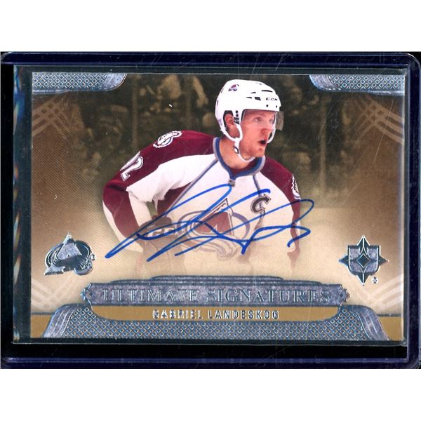 2013-14 Ultimate Collection Ultimate Signatures #USGL Gabriel Landeskog BV $35