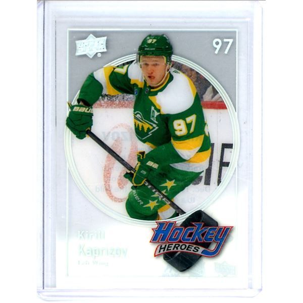 2023-24 Upper Deck Hockey Heroes Clear #HH15 Kirill Kaprizov