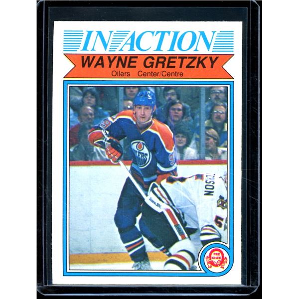 1982-83 O-Pee-Chee #107 Wayne Gretzky BV $50