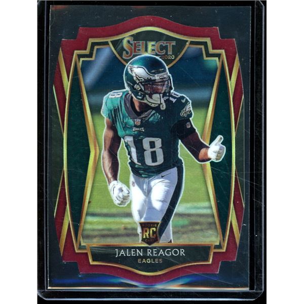 2020 Select Prizm Maroon Die Cut #168 Jalen Reagor