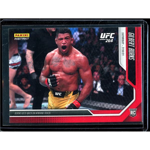 2021 Panini Instant UFC #24 Gilbert Burns 1/131