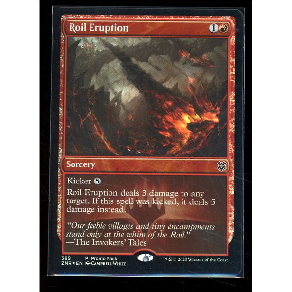 Magic the Gathering Roil Eruption FOIL Zendikar Rising