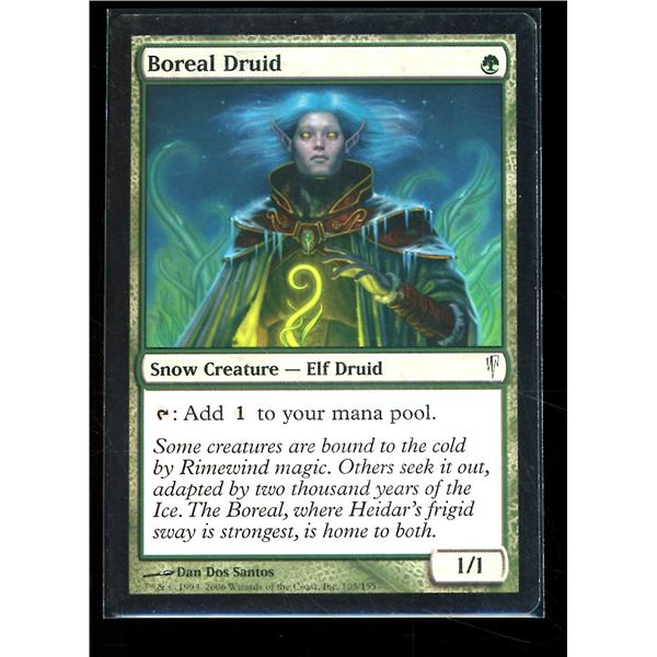 Magic The Gathering Boreal Druid Coldsnap