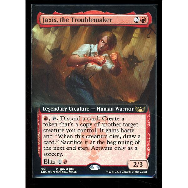 Magic the Gathering Jaxis, the Troublemaker FOIL Streets of New Capenna