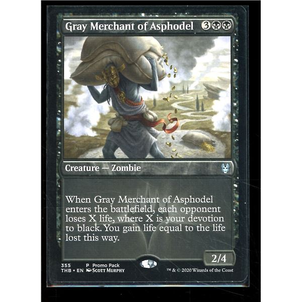 Magic the Gathering Gray Merchant of Asphodel Theros Beyond Death