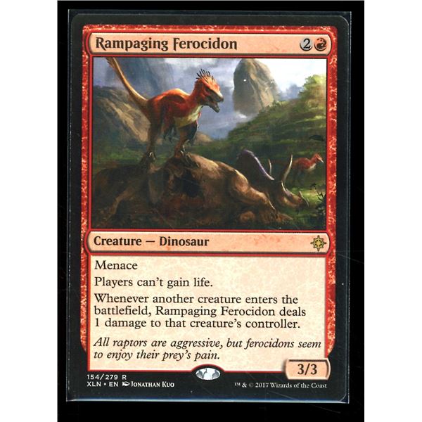 Magic the Gathering Rampaging Ferocidon Ixalan