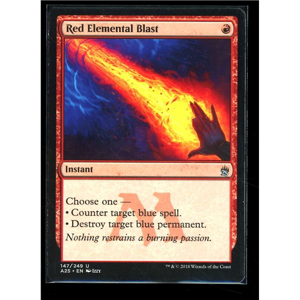 Magic the Gathering Red Elemental Blast Masters 25