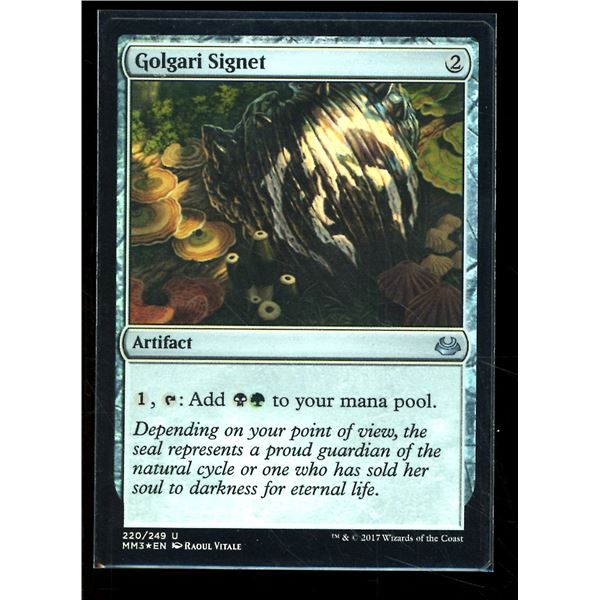 Magic the Gathering Golgari Signet FOIL Modern Masters 2017