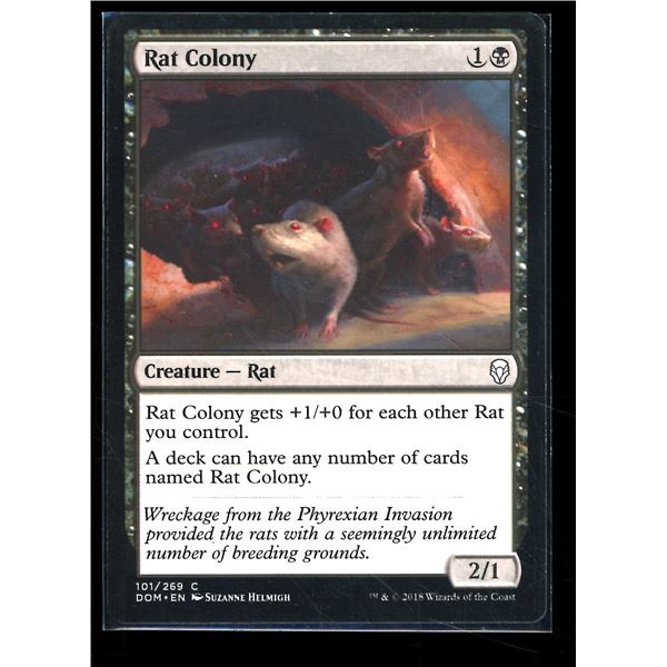 Magic the Gathering Rat Colony Dominaria