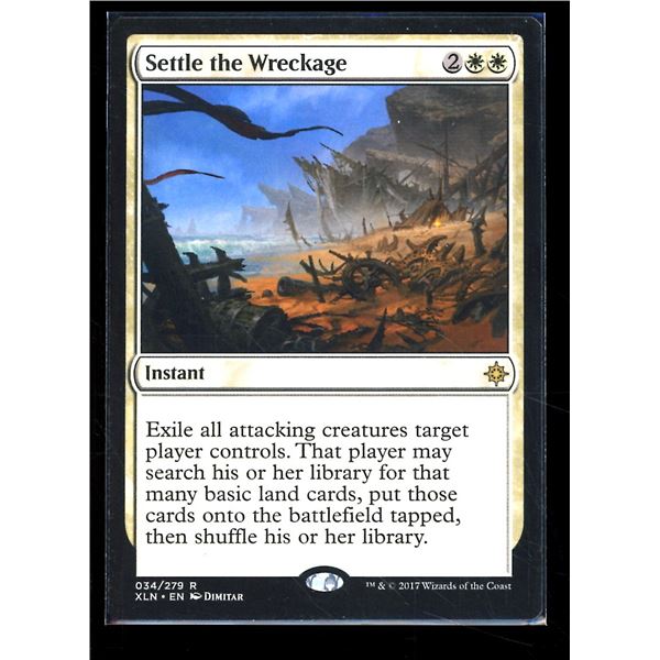 Magic the Gathering Settle the Wreckage Ixalan