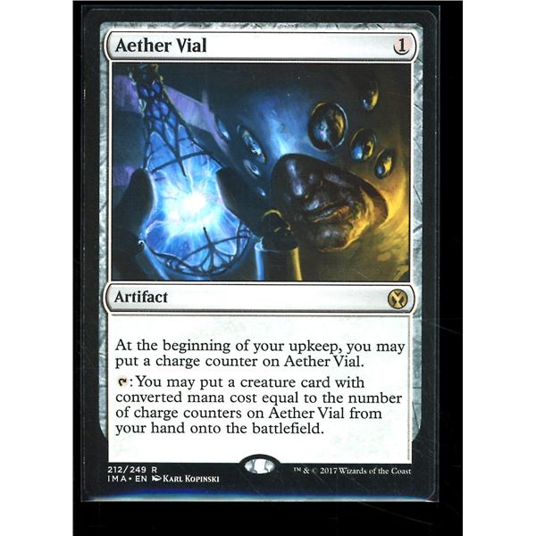 Magic the Gathering Aether Vial Iconic Masters