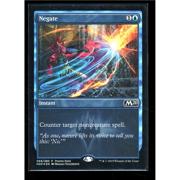 Magic the Gathering Negate FOIL Core Set 2020 Promo