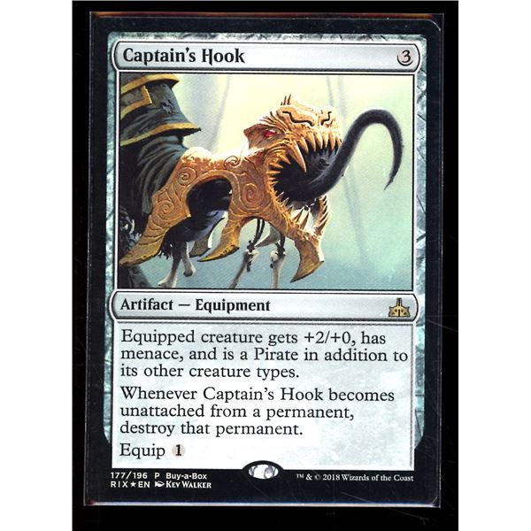 Magic the Gathering Captains Hook Rivals of Ixalan FOIL