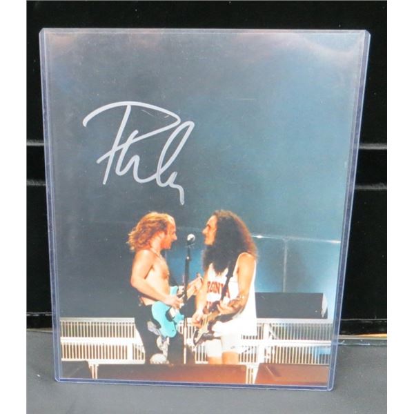 Phil Collen Def Leopard Autographed 8x10 Photo