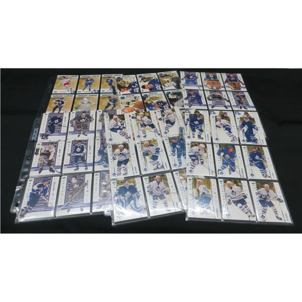 2003-04 Parkhurst Original Six Toronto Maple Leafs Complete Set 100 Cards BV $60
