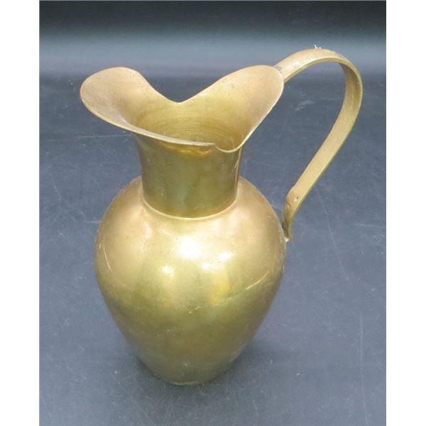 Solid Brass Watering Jug 6" Tall