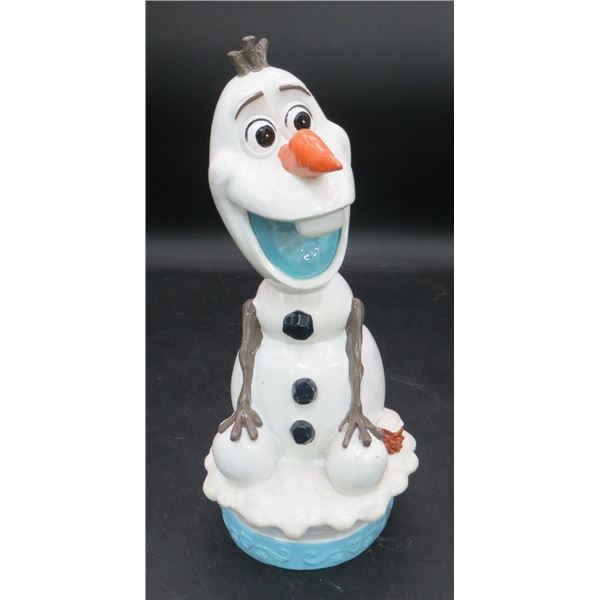 Olaf Sitting Disney Gnome Factory 10" Tall Figure