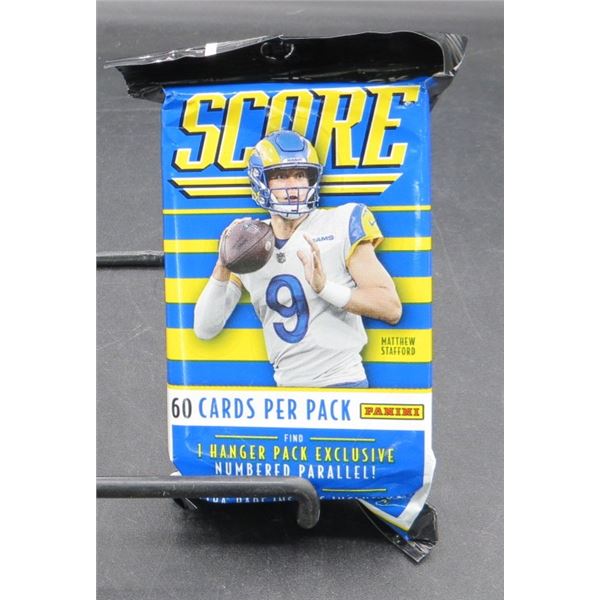 2022 Score NFL 60 Card Hanger Pack Factory Sealed