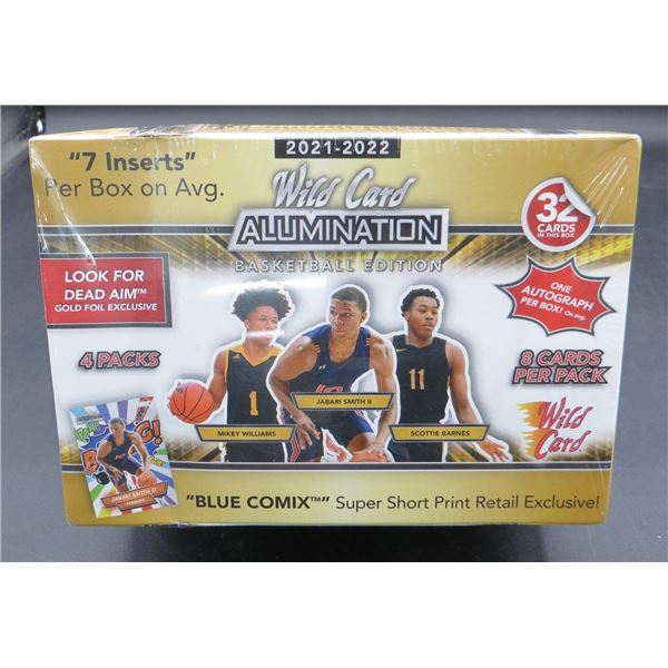 2021-22 Wild Card Alumination Basketball Edition 32 Cards One Autograph