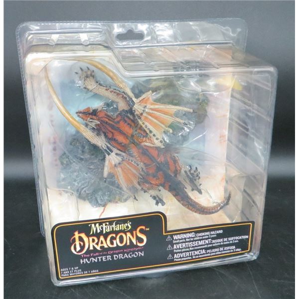 2007 McFarlane Hunter Dragon Figure Fall of the Dragon Kingdom