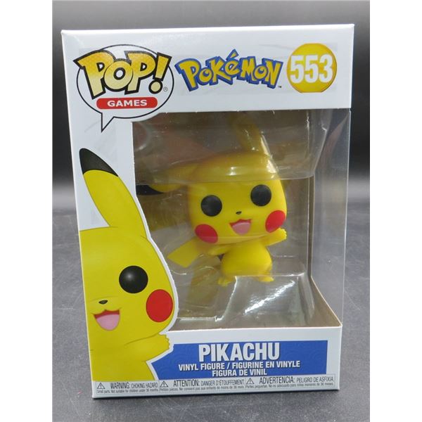 New Funko Pop Pokemon Pikachu #553 BV $25