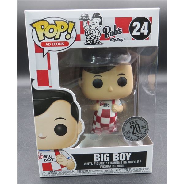 New Funko Pop Ad Icon Bob's Big Boy #24 BV $35