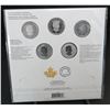 Image 2 : RCM 2020 25 Cent Quarter Numis-Tastic! 5-Coin Set