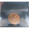 Image 2 : 1979 Canada Small Cent Coin ICCS MS-65 Red Penny